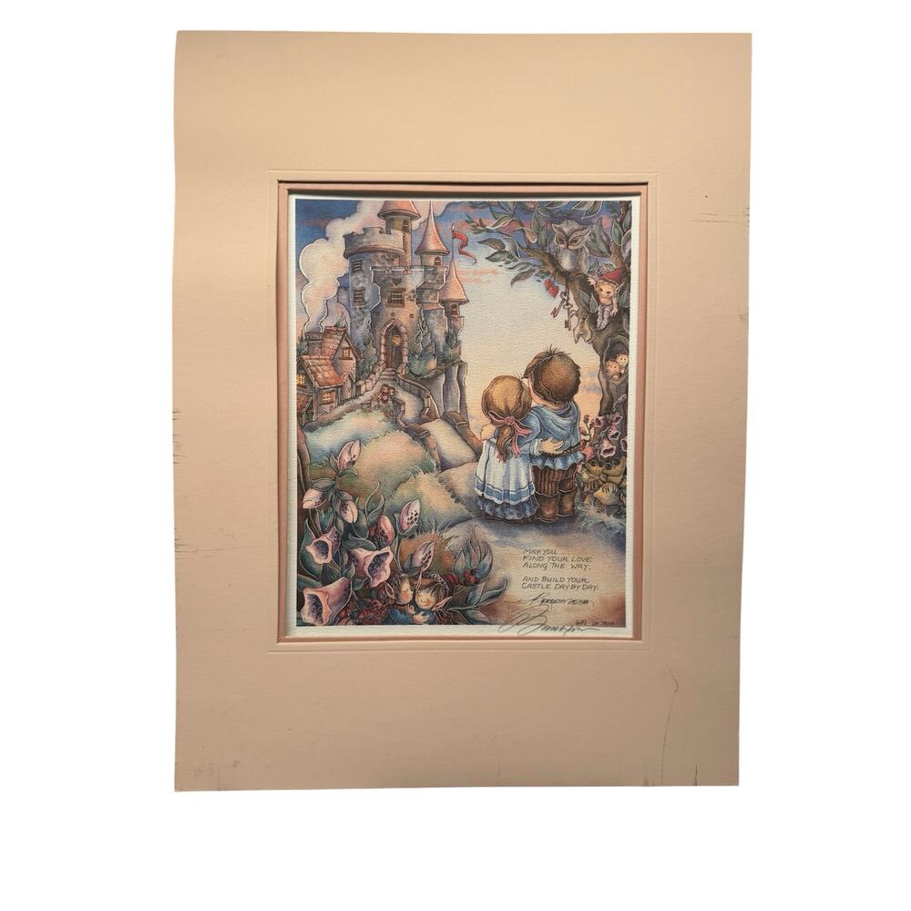 1988 signed litho Jody Bergsma May you find your love along the way